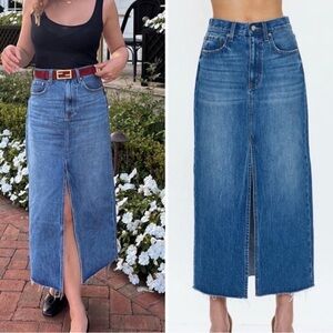 Pistola Alice Denim Maxi Skirt SIZE 26